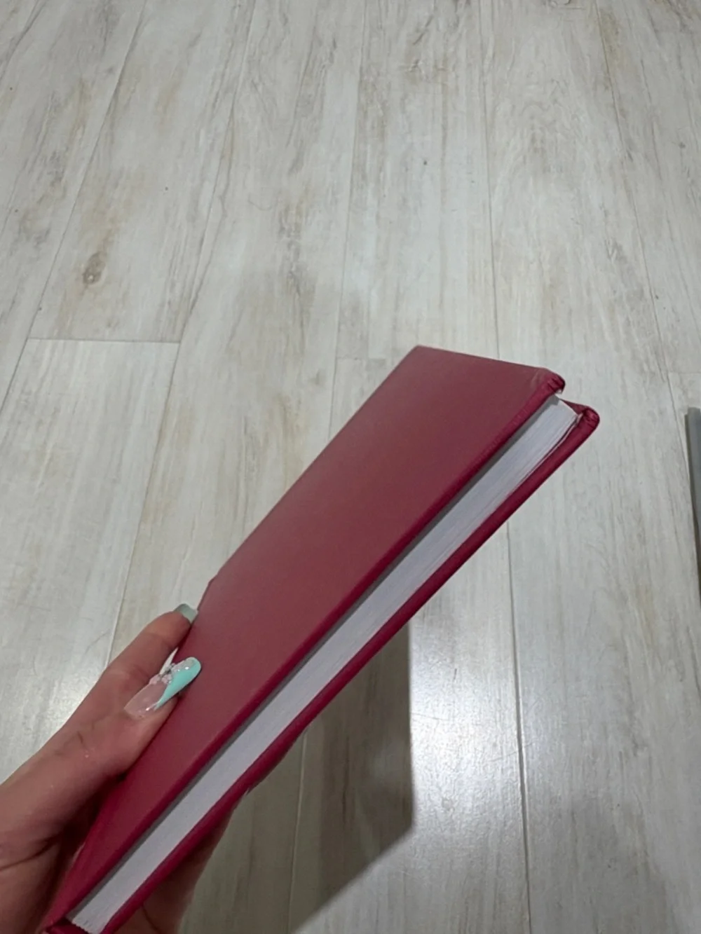 Hardcover Notebook Journal in Deep Pink - Home Office
